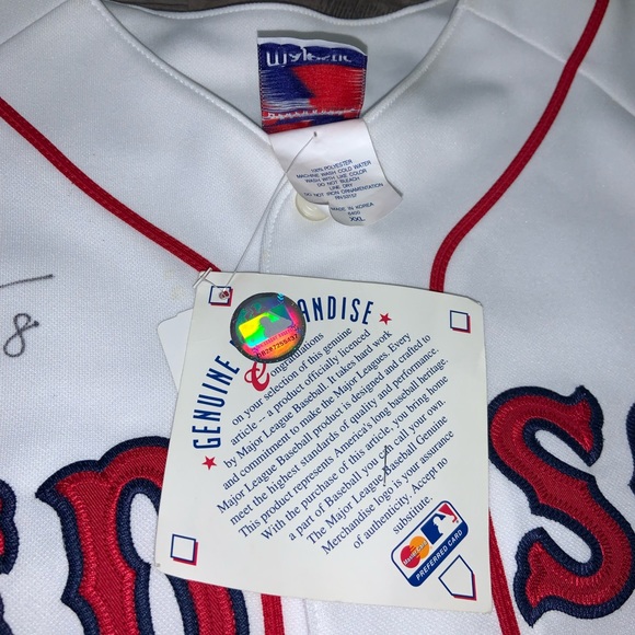 NEW Signed Daisuke Matsuzaka Boston Red Sox MLB Jersey Size XXL Majestic - Picture 5 of 10